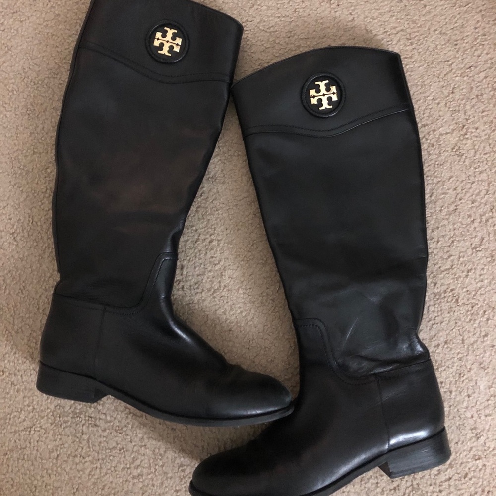 Tory Burch black boots size 11
